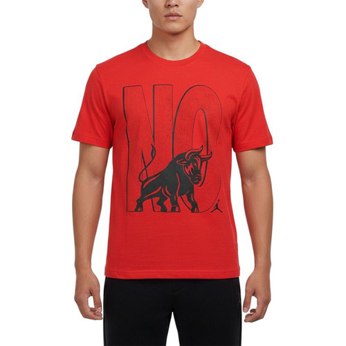 Nike/耐克正品Jordan男士印花动物图案圆领短袖T恤IR2118-612