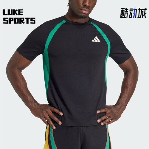 Adidas/阿迪达斯正品ADIZEROARCHIVET-SHIRT男经典短袖T恤KH1053