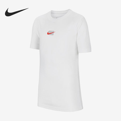 Nike/耐克正品2023夏季新款大童运动圆领短袖T恤FN3712-100