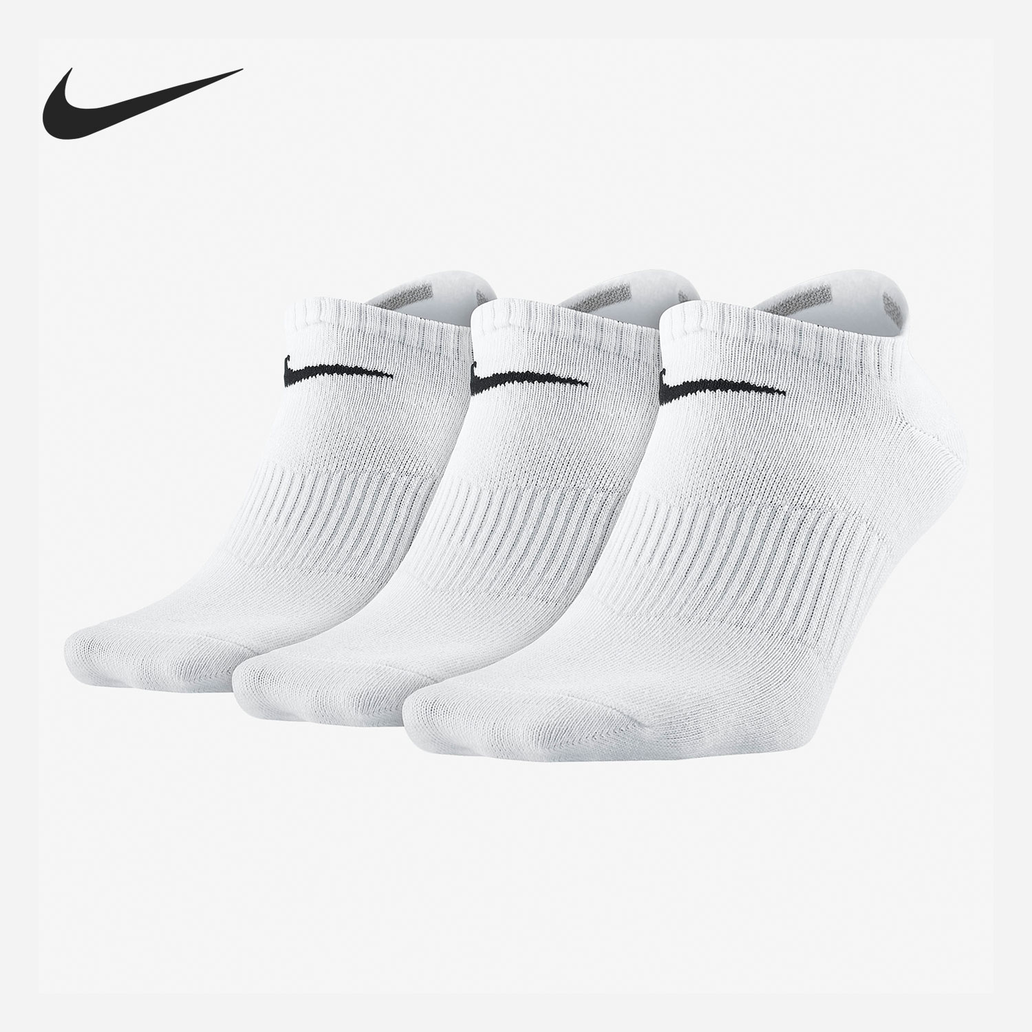 Nike/耐克正品男女低筒运动训练运动袜子（3双）SX4705-101