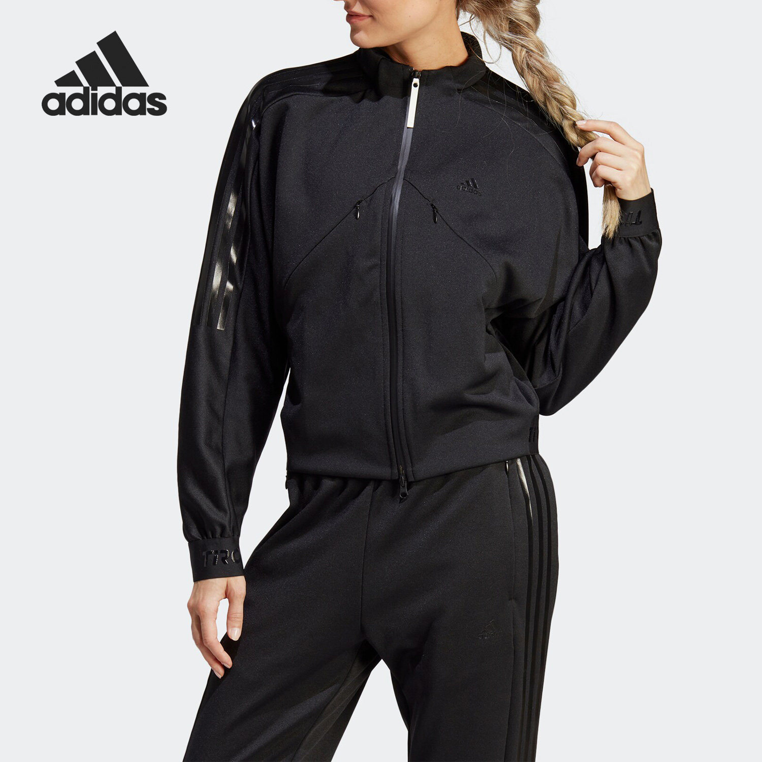 Adidas/阿迪达斯正品W TSU TT ADV 女子运动夹克外套IB2305