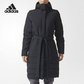 保暖运动羽绒服 Adidas 女子中长款 冬季 BS0973 阿迪达斯正品