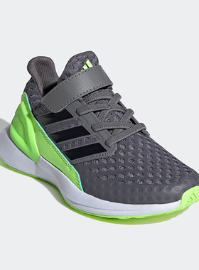 Adidas/阿迪达斯正品RapidaRun EL K 儿童跑步休闲运动鞋 FV4033