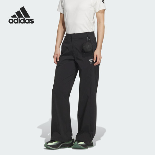 Adidas/阿迪达斯官方正品BOTTOMS女士运动宽松耐穿休闲裤KF0703