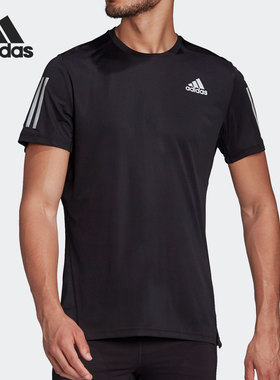 Adidas/阿迪达斯官方正品当季新款男子运动跑步短袖H58591