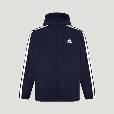 Adidas/阿迪达斯正品春秋男士拉链梭织运动复古夹克外套KV5945