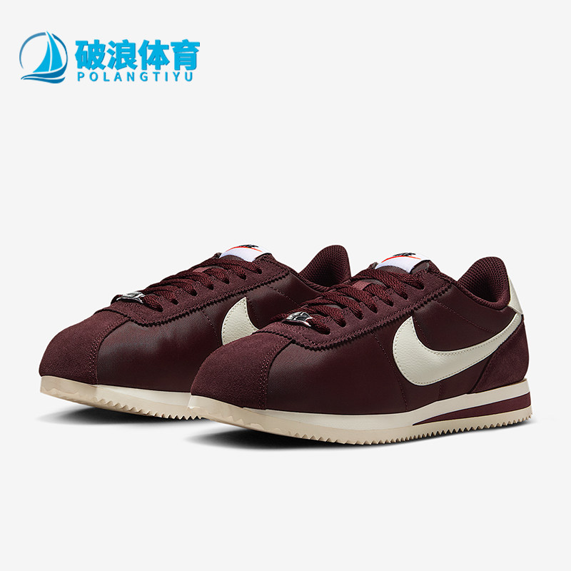 Nike/耐克正品Cortez Textile女士系带轻便复古运动鞋DZ2795-605