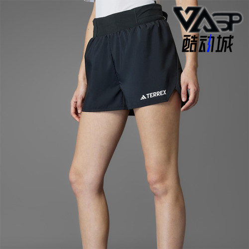 Adidas/阿迪达斯正品XPERIOR SHORTS女士经典越野跑短裤JF1255