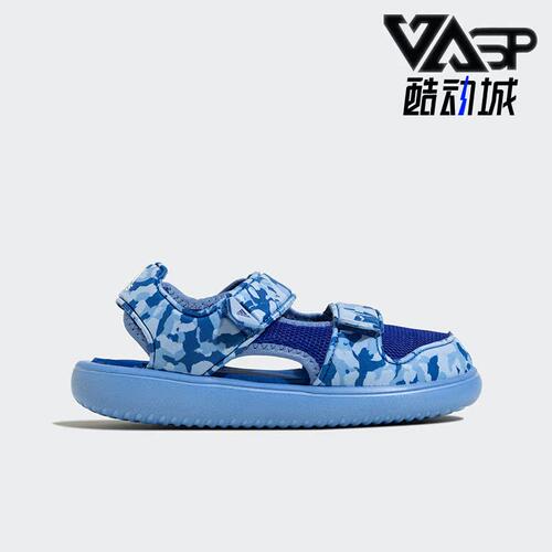 阿迪达斯大童舒适运动休闲凉鞋