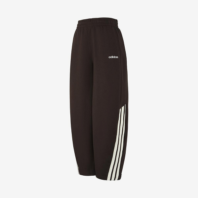 Adidas/阿迪达斯正品W 3S FT JGR PTS女士休闲阔腿针织长裤KC0290