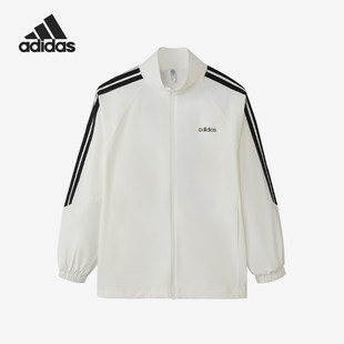 Adidas/阿迪达斯官方正品新款女士运动保暖拉链立领夹克KQ5371
