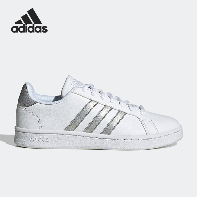Adidas/阿迪达斯正品neo低帮小白鞋女子舒适百搭运动休闲鞋GZ1837
