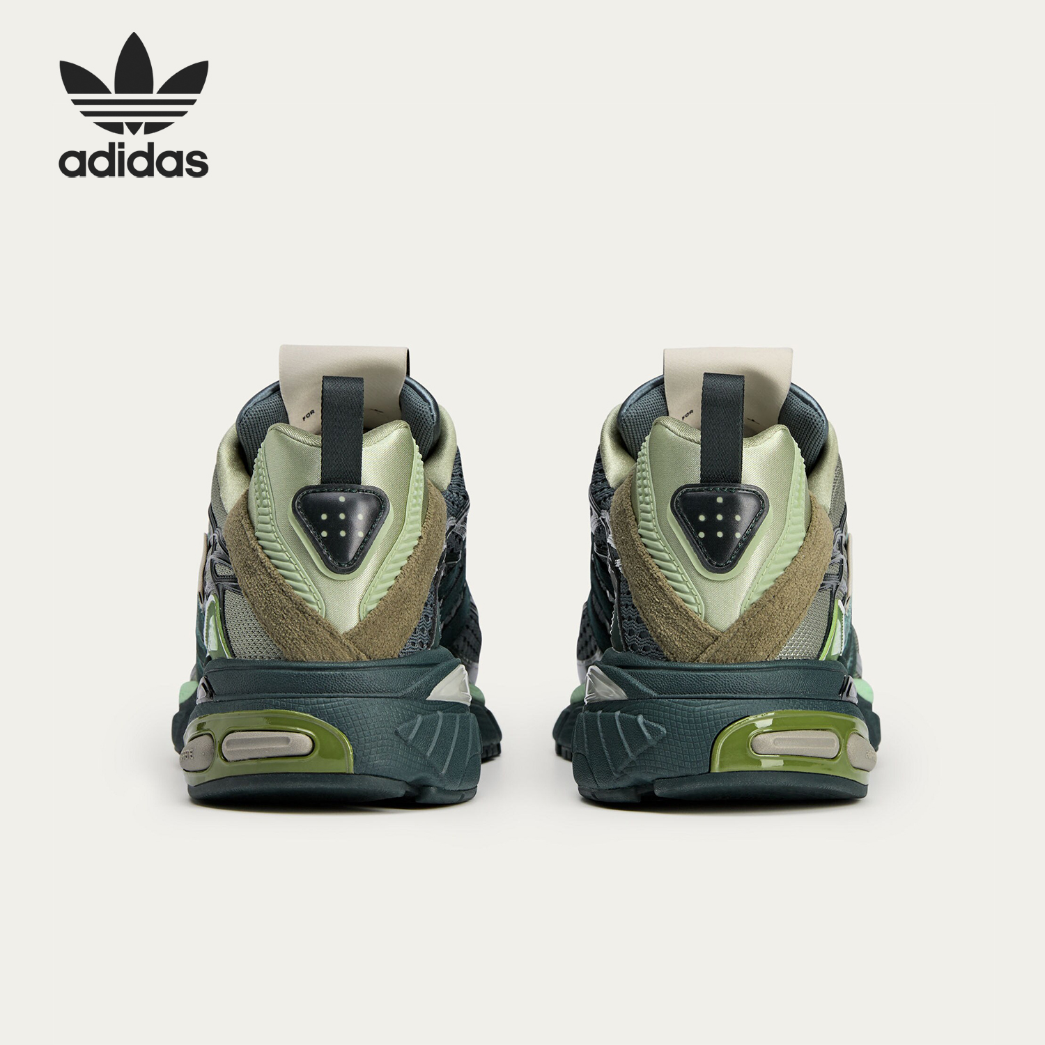 Adidas/阿迪达斯正品三叶草男女时尚休闲户外老爹鞋JH9008