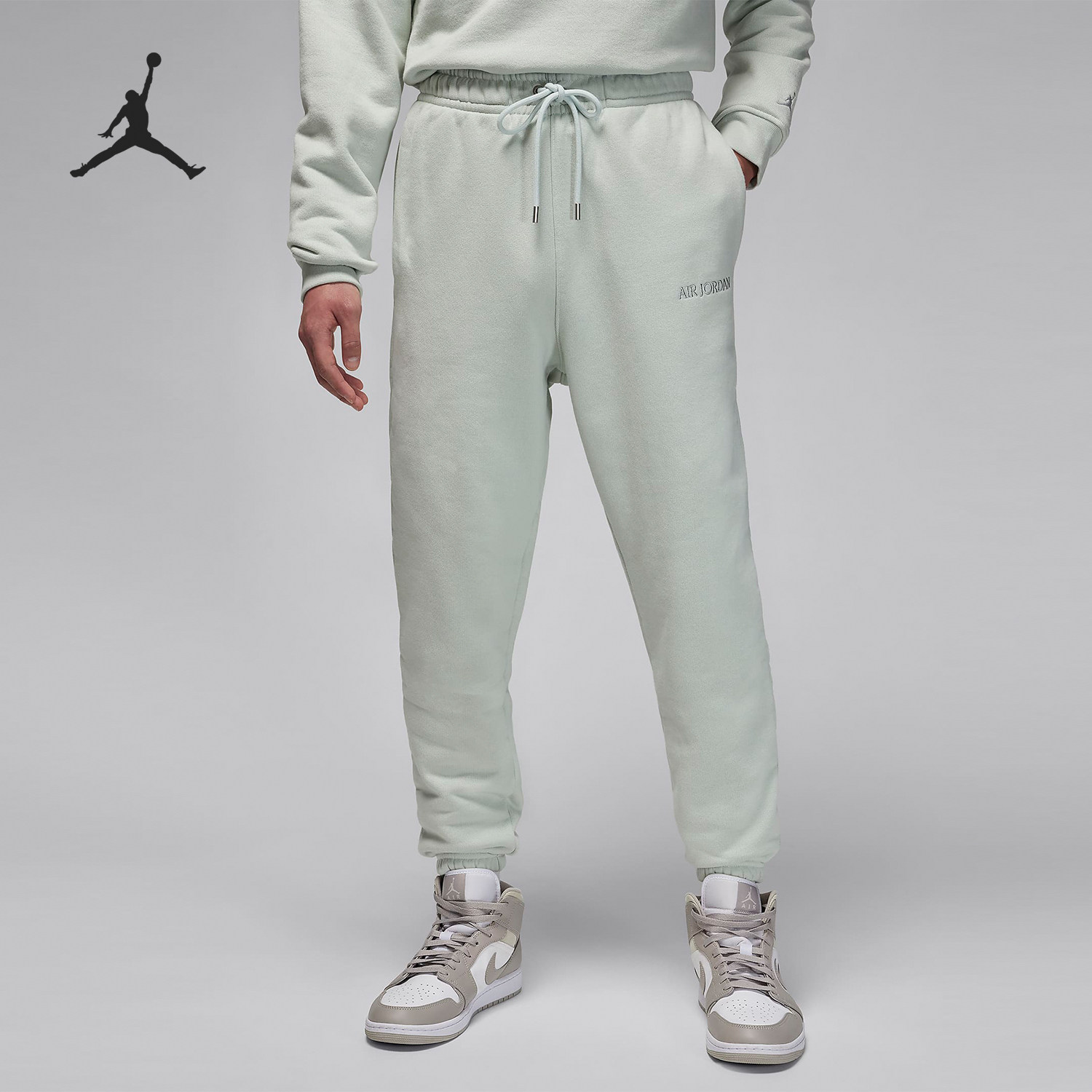 Nike/耐克正品Jordan Wordmark 男士运动针织长裤FJ0697-034