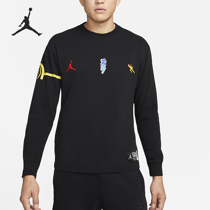 Nike/耐克正品男士火影忍者联名系列印花长袖T恤DO6598-010