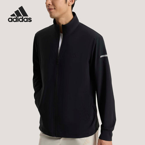Adidas/阿迪达斯正品春季男士宽松立领经典运动耐穿外套KW4772