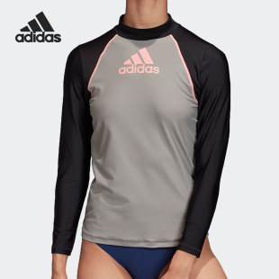 女子時(shí)尚 Adidas 年新款 休閑運(yùn)動(dòng)長(zhǎng)袖 阿迪達(dá)斯官方正品 T恤FK3526