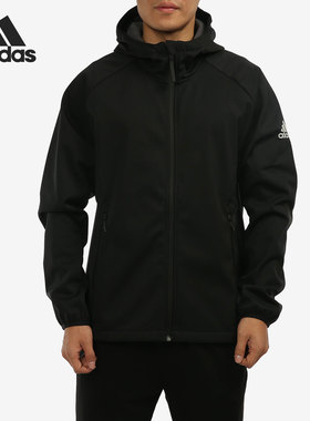 Adidas/阿迪达斯正品 SOFTSHELL JKT 男子加绒夹克外套H13799