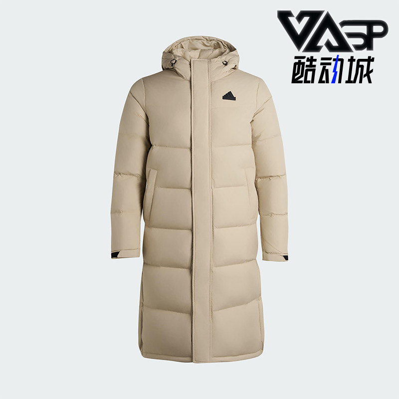 Adidas/阿迪达斯正品LONG DOWN JACKET男女长款保暖羽绒服KF6744
