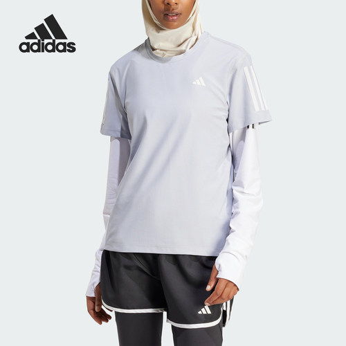 Adidas/阿迪达斯正品夏季新款女士瑜伽健身训练短袖T恤IP2041