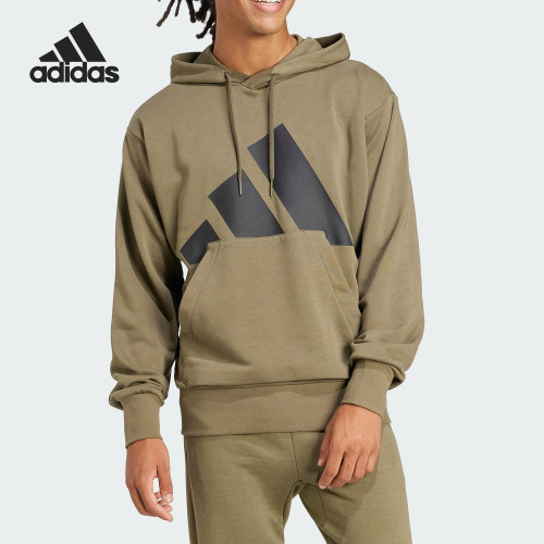 Adidas/阿迪达斯官方正品M BL FT HD男士针织卫衣套头衫JE8892