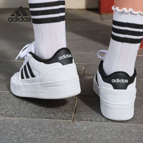Adidas/阿迪达斯官方正品2026春季款女士低帮厚底休闲鞋JP7526