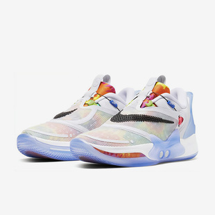 BQ5397 Nike 自动绑带防滑低帮实战篮球鞋 耐克正品 100 男士