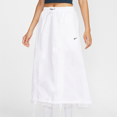 Nike/耐克正品Sportswear女士褶饰梭织经典简约半身裙II1948-100