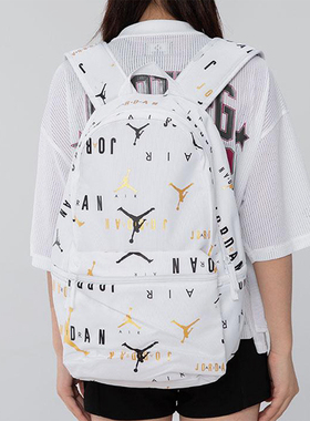 Nike/耐克正品JORDAN男女同款满印运动双肩背包JD2143004GS-002