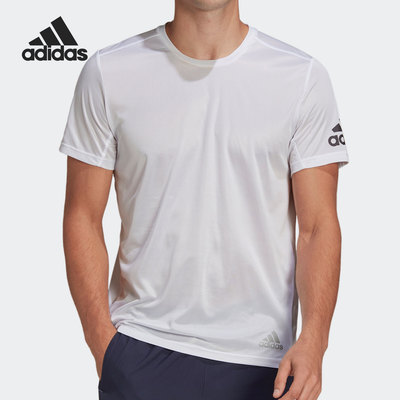 阿迪达斯男子运动短袖T恤