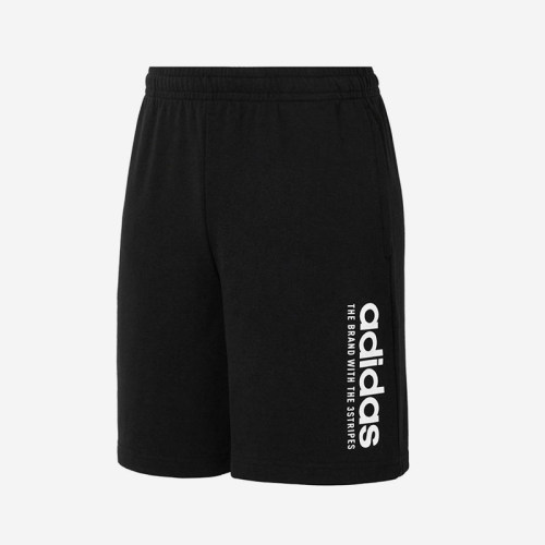 Adidas/阿迪达斯正品2025男士日常针织松紧腰透气印花短裤KB9391