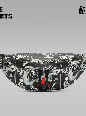 Nike/耐克正品JORDA男女同款都市风图案经典运动腰包II7299-011