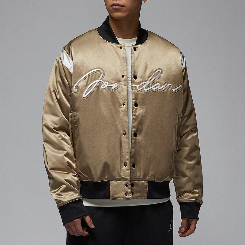 Nike/耐克正品JORDAN男士保暖拼接时尚宽松棉服HF9298-257