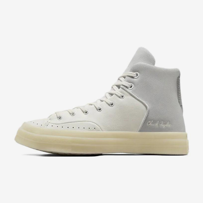 Converse/匡威正品运动男女同款高帮拼接皮质休闲减震板鞋A05620C