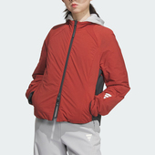 阿迪达斯正品 FUSTL Adidas JKT女士双面穿保暖棉服JM4247
