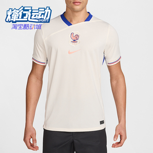 Nike/耐克正品 Dri-FIT男士图案足球训练经典运动短袖FZ9023-110