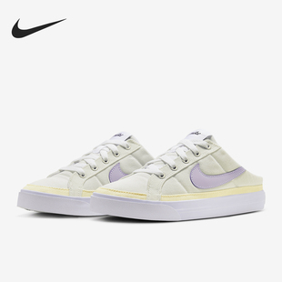 HJ3494 Nike 女士复古低帮一脚蹬休闲鞋 防滑耐磨新款 151 耐克正品