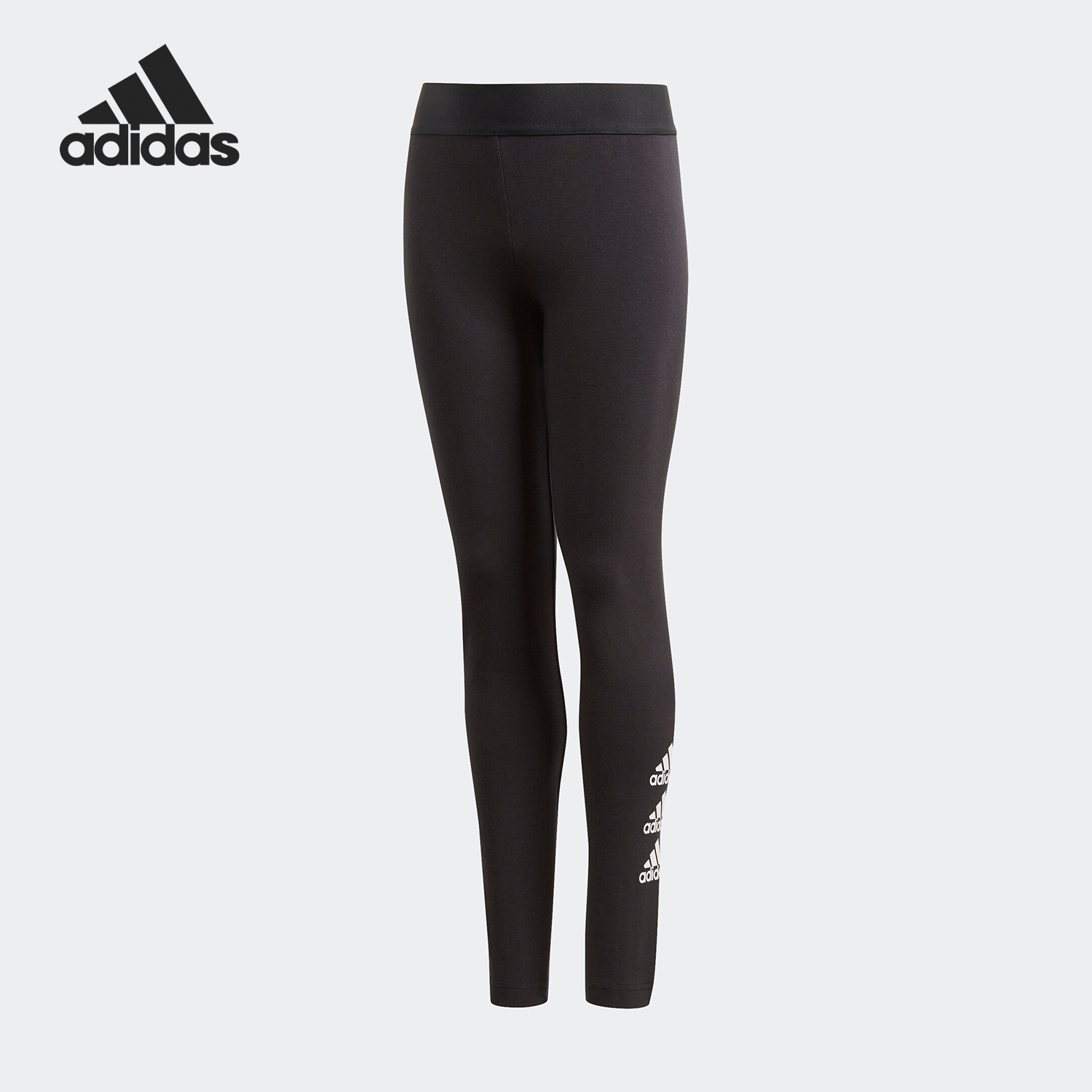 Adidas/阿迪达斯正品JG MH BOS TIGHT大童装训练运动紧身裤FL1802