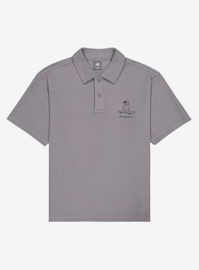 New Balance/NB正品2025新款男女舒适透气短袖POLO衫NFE27011-GR