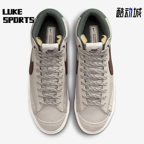 Nike/耐克正品Blazer 77男士透气系带复古经典中帮板鞋FQ8824-236