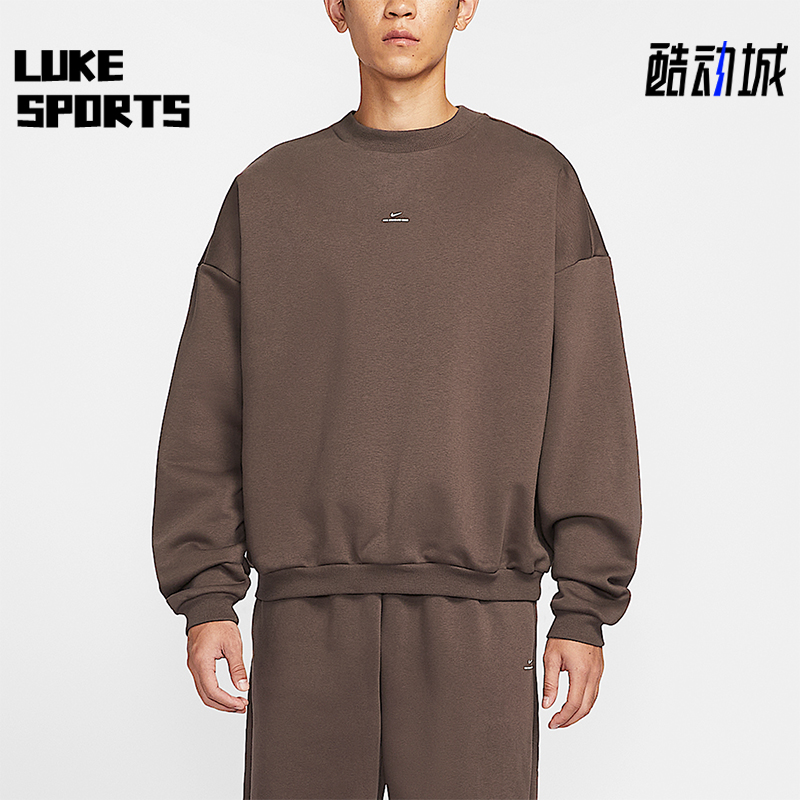 Nike/耐克正品Therma-FIT男士运动针织加绒篮球卫衣IM5902-237