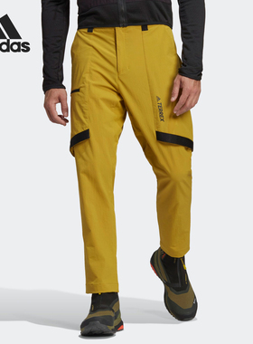 Adidas/阿迪达斯正品TERREX男士户外运动透气直筒长裤HH9237