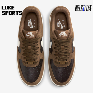 耐克正品 IO1914 Air 1女士低帮翻毛皮休闲轻便板鞋 235 Force Nike