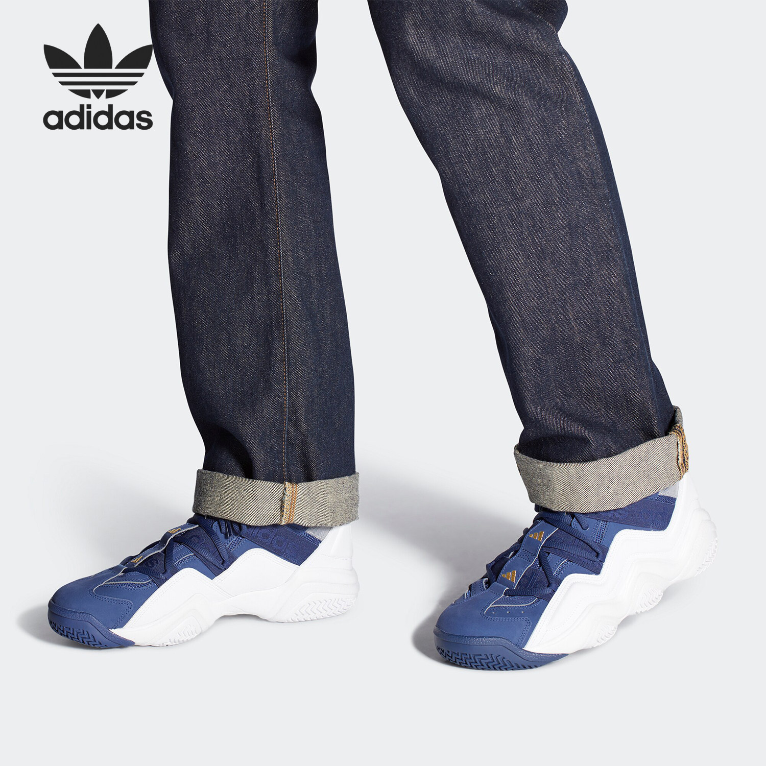 Adidas/阿迪达斯正品 2000科比Kobe元年天足缓震耐磨篮球鞋FW1228