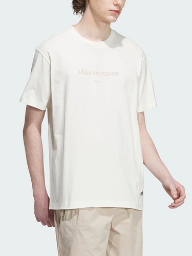 Adidas, спортивная футболка с коротким рукавом для отдыха, официальный продукт