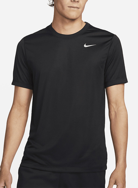 Nike/耐克正品Dri-FIT男士运动耐穿训练经典休闲短袖DX0990-010