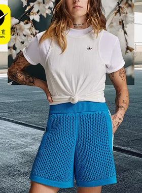 Adidas/阿迪达斯正品三叶草男女款柔软针织无袖背心JC5308