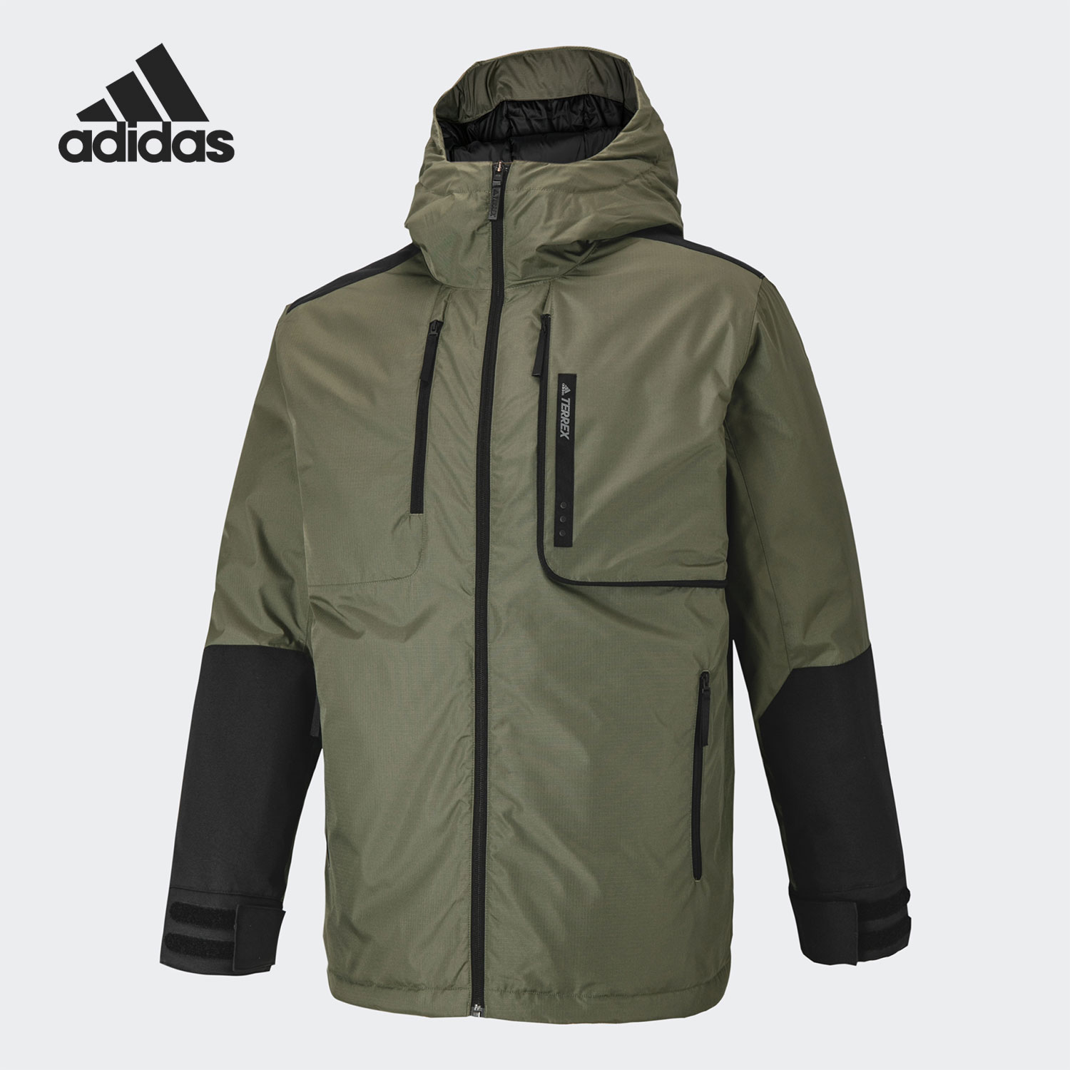 阿迪达斯男子户外运动羽绒服
