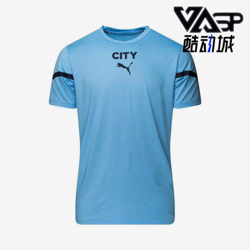 Puma/彪马正品夏季男士足球训练运动针织透气短袖T恤764504-08