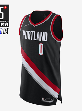 Nike/耐克正品NBA AU球员版字母印花篮球背心T恤DB3328-010